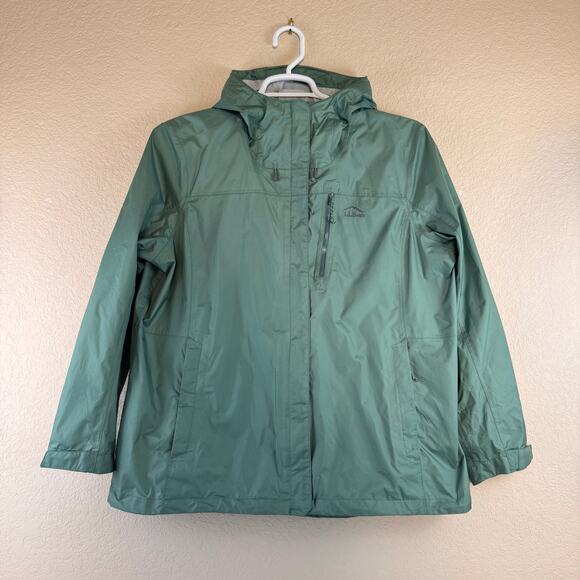 L.L. Bean Jackets & Blazers - L.L. Bean Coat Womens Plus Size 1X Trail Model Rain Jacket Outdoor Camping